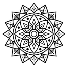 abstract floral pattern