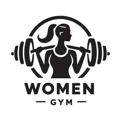 vector illustration of a dumbbell