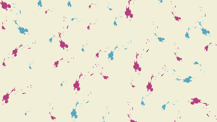 Elegant background with colorful ink splashes