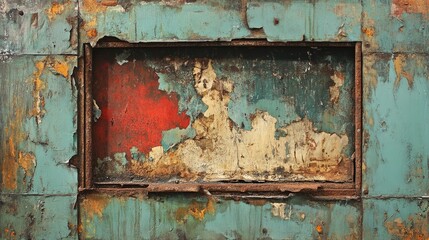 Textured Vintage Background with Space for Custom Content