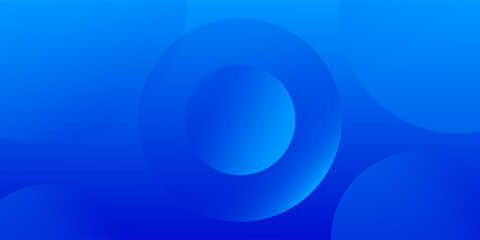 Abstract blue background with circles. Vector illustration. modern eps10