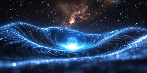 Quantum Technology and Energy Flow in Space