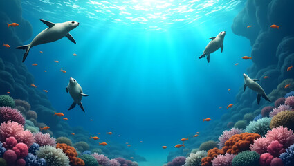 Vibrant Coral Reefs & Sea Lions: Marine Protection for World Oceans Day