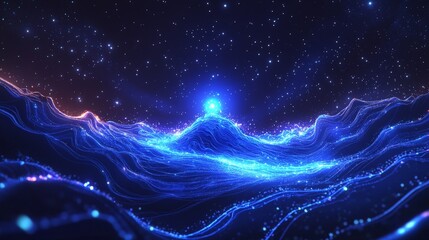 Quantum Technology and Energy Flow in Space