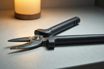 A Pair of a Pair of Pliers Sitting on Top of a Counter - Generative AI