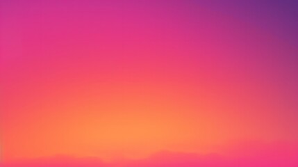 Warm Sunset Gradient Background with Seamless Blend of Orange Pink and Purple Hues