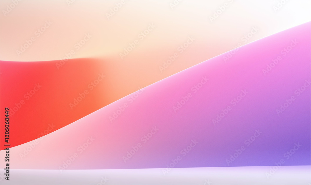 Poster Abstract background with smooth gradient color transition. Abstract background with smooth gradient color transition from red to purple. Abstract background for presentation