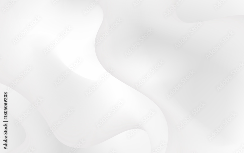 Poster smooth white abstract flowing background minimal backdrop