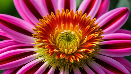 close up of pink flower
