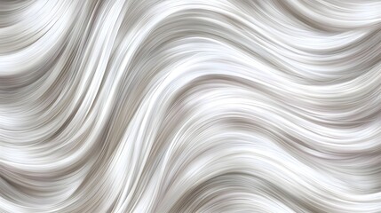 Obraz premium Graceful Strands in Slow Motion A Captivating Textural Journey