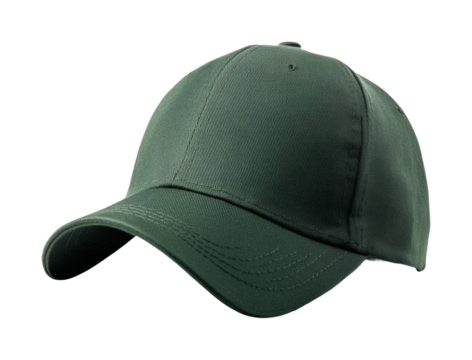 Stylish green cap urban product isolated on transparent background png