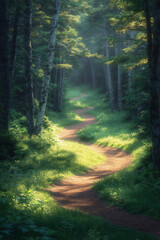 Obraz premium a lush,