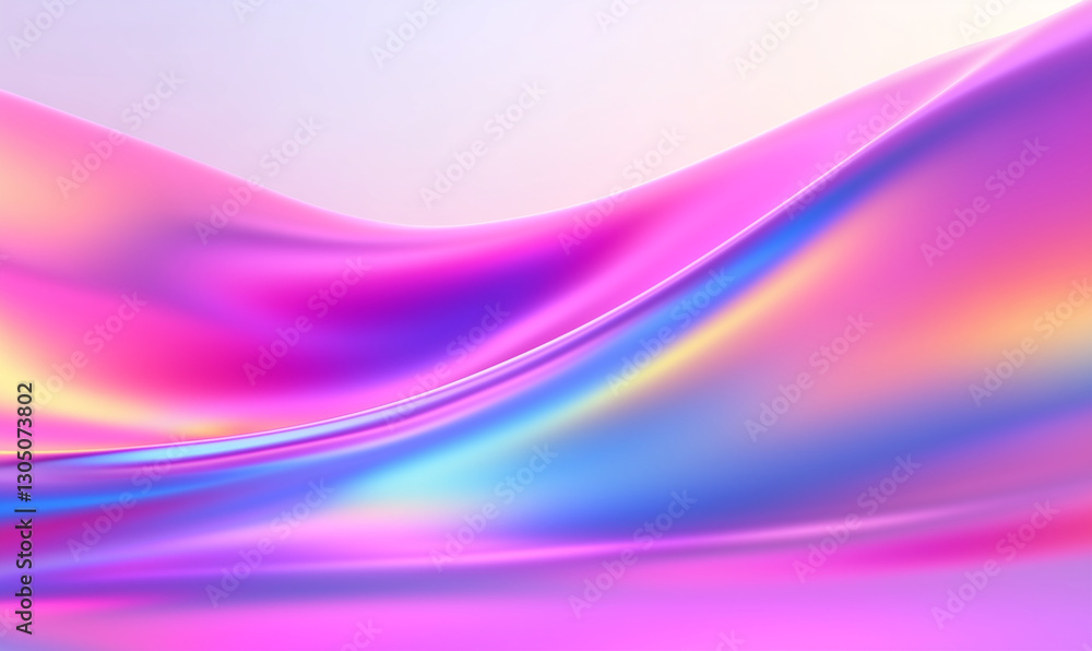 Aufkleber colorful fabric abstract background. abstract colorful fabric with smooth lines. abstract colorful f