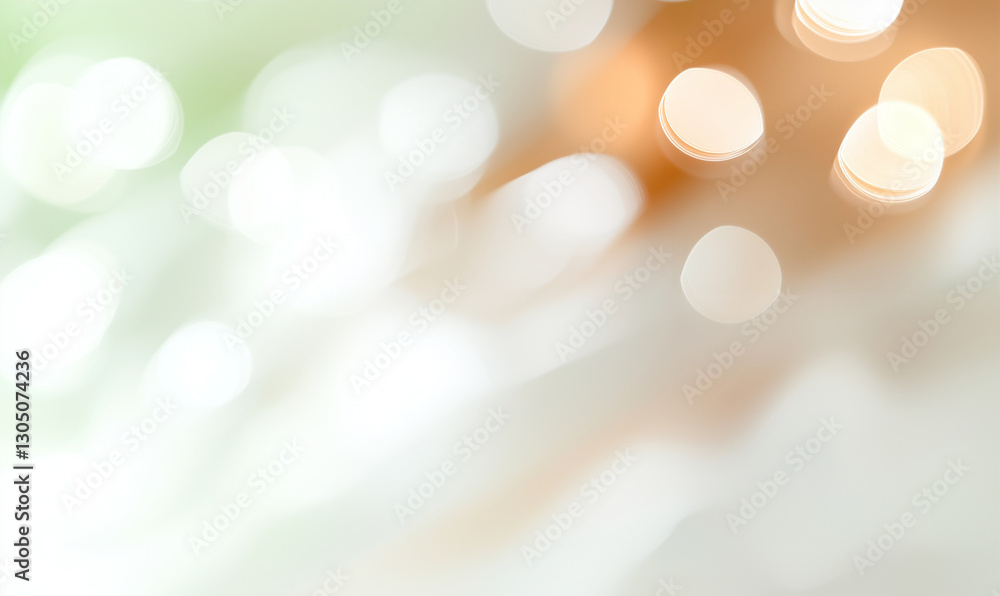 Poster abstract bokeh background with light and color. bokeh background with soft light and color creating 