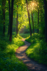 Obraz premium a lush,