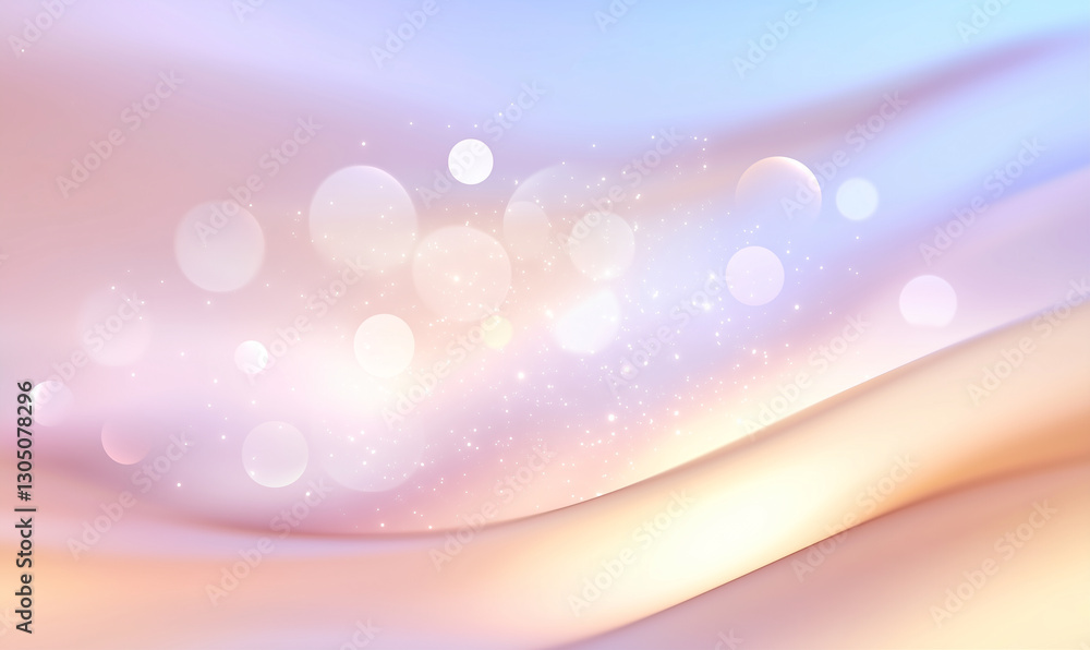 Poster abstract background with bokeh effect and light particles. soft and smooth abstract background with 