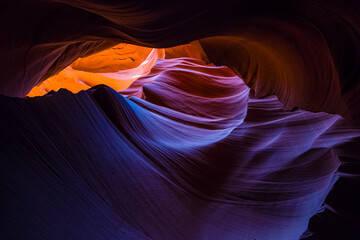 Obraz premium Antelope Canyon, Page in Arizona, USA