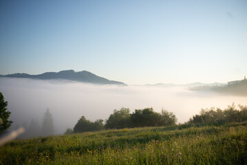 Obraz premium Carpathian Sea of Clouds
