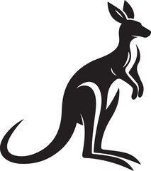 kangaroo vector illustration