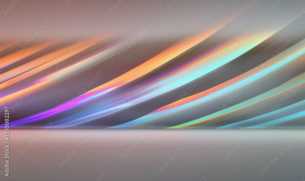 Poster abstract background with colorful light streaks. abstract background with light streaks and gradient