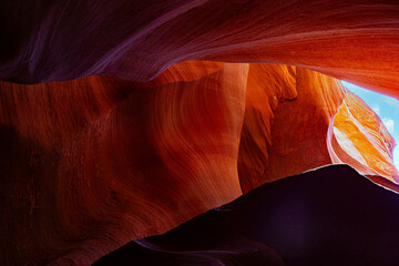 Obraz premium Antelope Canyon, Page in Arizona, USA