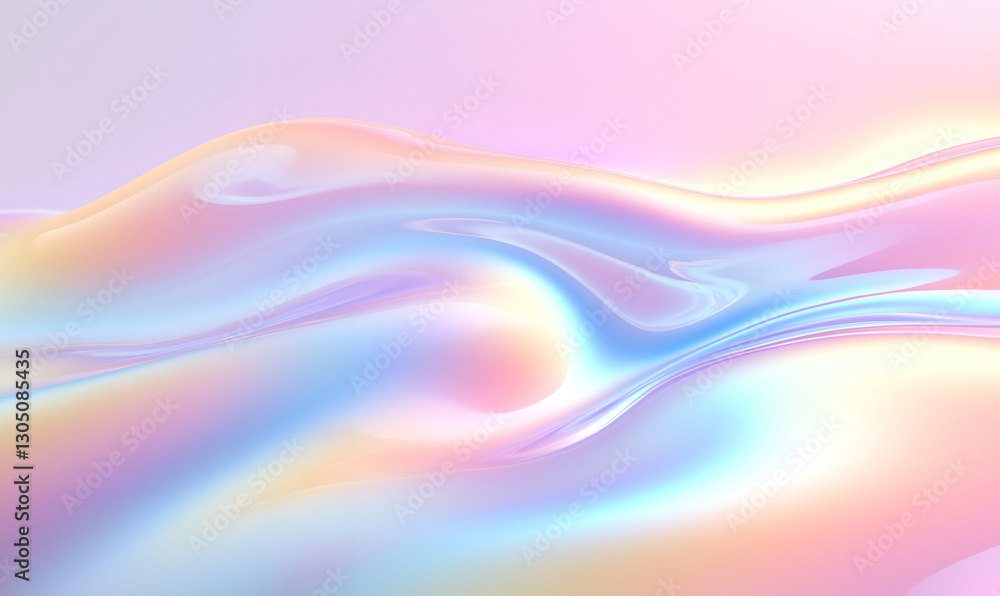 Poster abstract textures with iridescent waves. abstract background with pearlescent texture