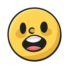 set of emoji | emoticon | face illustration