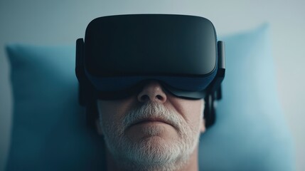 Virtual Reality Therapy for PTSD Treatment in an Older Patient