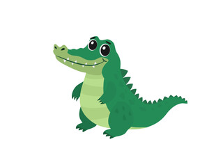 The crocodile is sleeping in the zoo.