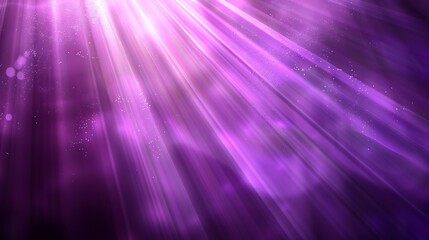 Radiant Purple Light Rays: A Mystical Digital Art Background
