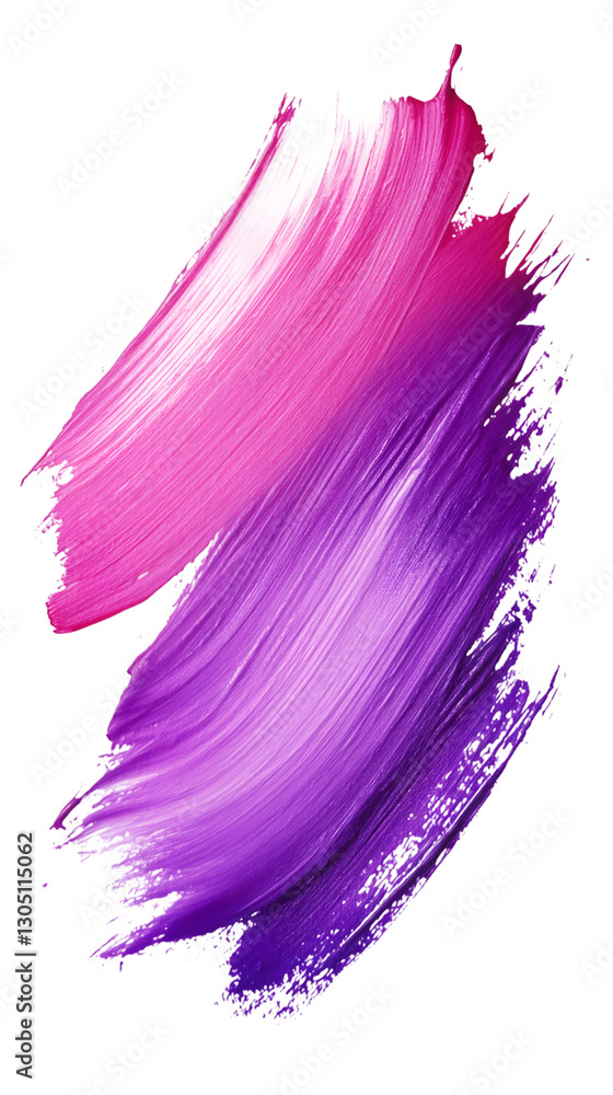 Aufkleber vibrant pink and purple brushstrokes blending dynamically, generating colorful abstract artistic tex