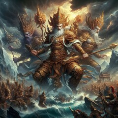 The Warring Gods Eternal Conflict A pantheon of Gods constantly