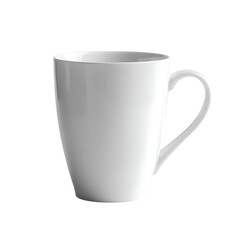 white cup isolated