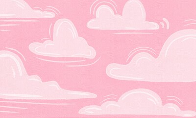 pink abstract background, watercolor background, background with aesthetic clouds