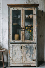 old wooden door