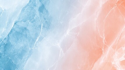 Fototapeta premium Abstract marble texture, cool to warm gradient