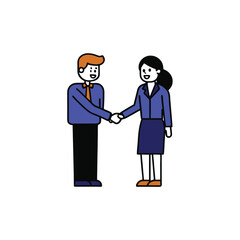 Obraz premium illustration of a couple