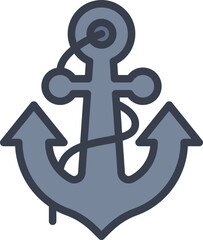 Obraz premium Anchor icon