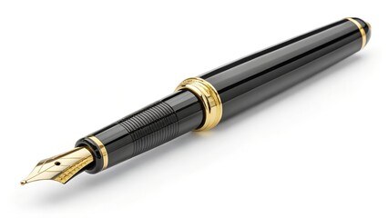 Black and Gold Fountain Pen