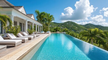 Luxurious Pool Villa with Mountain View