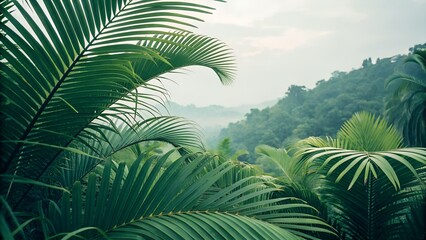Lush Tropical Rainforest Landscape