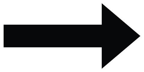 Silhouette Black Long Arrow