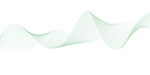 Abstract wave line. Digital frequency equalizer. digital Stylized line art background. Vector illustration.	