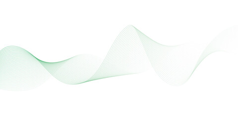 Abstract wave line. Digital frequency equalizer. digital Stylized line art background. Vector illustration.	