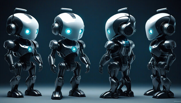 AI enabled cute robot