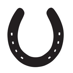 Simple black horseshoe drawing on transparent background-01.eps