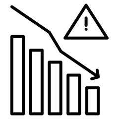 Market Crash Icon