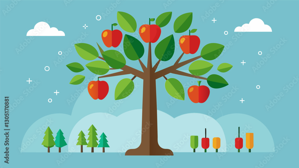 Poster with the help of data analysis breeders have successfully created a frosttolerant apple tree species