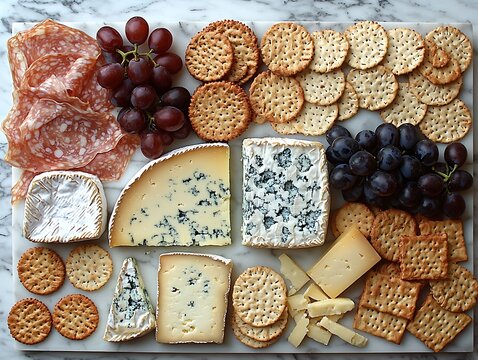 Gourmet Cheese & Cracker Board