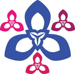 Elegant floral bouquet with vibrant artistic charm